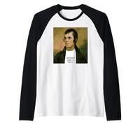 Portrait drôle de Robert Burns Manche Raglan