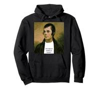 Portrait drôle de Robert Burns Sweat à Capuche