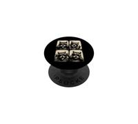 Portrait drôle de Selfies Cool Raton Laveur PopSockets PopGrip Adhésif