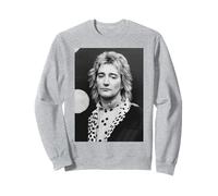 Portrait du chanteur et artiste solo de Rod Stewart fait face à un portrait en 1980 Sweatshirt