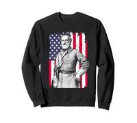 Portrait du général confédéré de la Guerre Civile de Robert E Lee Sweatshirt