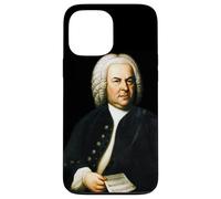 Portrait du Grand compositeur Johann Sebastian Bach Coque pour iPhone 13 Pro Max