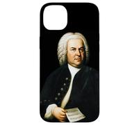Portrait du Grand compositeur Johann Sebastian Bach Coque pour iPhone 14 Plus