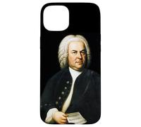 Portrait du Grand compositeur Johann Sebastian Bach Coque pour iPhone 15 Plus