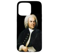 Portrait du Grand compositeur Johann Sebastian Bach Coque pour iPhone 15 Pro Max