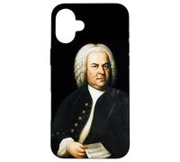 Portrait du Grand compositeur Johann Sebastian Bach Coque pour iPhone 16 Plus