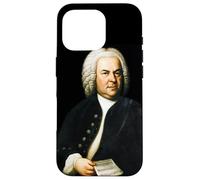 Portrait du Grand compositeur Johann Sebastian Bach Coque pour iPhone 16 Pro