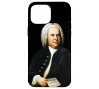 Portrait du Grand compositeur Johann Sebastian Bach Coque pour iPhone 16 Pro Max