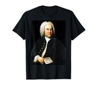 Portrait du Grand compositeur Johann Sebastian Bach T-Shirt