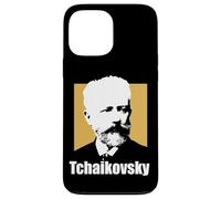 Portrait du Grand compositeur Pyotr Tchaïkovski Coque pour iPhone 13 Pro Max