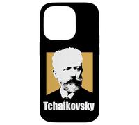 Portrait du Grand compositeur Pyotr Tchaïkovski Coque pour iPhone 14 Pro