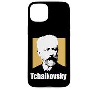Portrait du Grand compositeur Pyotr Tchaïkovski Coque pour iPhone 15 Plus