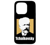 Portrait du Grand compositeur Pyotr Tchaïkovski Coque pour iPhone 15 Pro