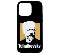 Portrait du Grand compositeur Pyotr Tchaïkovski Coque pour iPhone 15 Pro Max