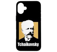 Portrait du Grand compositeur Pyotr Tchaïkovski Coque pour iPhone 16 Plus