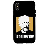 Portrait du Grand compositeur Pyotr Tchaïkovski Coque pour iPhone X/XS