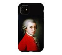 Portrait du Grand compositeur Wolfgang Mozart par Barbara Kraft Coque pour iPhone 11