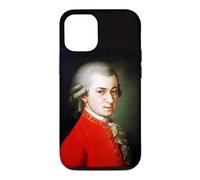 Portrait du Grand compositeur Wolfgang Mozart par Barbara Kraft Coque pour iPhone 12/12 Pro