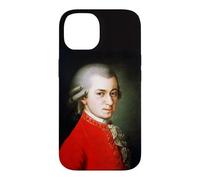 Portrait du Grand compositeur Wolfgang Mozart par Barbara Kraft Coque pour iPhone 14
