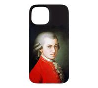 Portrait du Grand compositeur Wolfgang Mozart par Barbara Kraft Coque pour iPhone 15