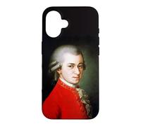 Portrait du Grand compositeur Wolfgang Mozart par Barbara Kraft Coque pour iPhone 16
