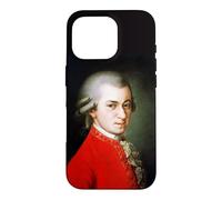 Portrait du Grand compositeur Wolfgang Mozart par Barbara Kraft Coque pour iPhone 16 Pro