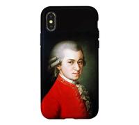 Portrait du Grand compositeur Wolfgang Mozart par Barbara Kraft Coque pour iPhone X/XS