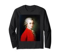 Portrait du Grand compositeur Wolfgang Mozart par Barbara Kraft Manche Longue