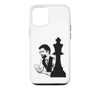 Portrait du Joueur d'échecs focalisé Coque pour iPhone 12/12 Pro