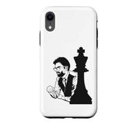 Portrait du Joueur d'échecs focalisé Coque pour iPhone XR