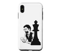 Portrait du Joueur d'échecs focalisé Coque pour iPhone XS Max