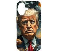 Portrait du Mouvement Artistique du surréalisme Donald Trump Coque pour iPhone 17