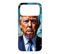 Portrait du Mouvement Artistique du surréalisme Donald Trump Coque pour iPhone 17 Pro Max