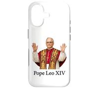 Portrait du Pape LéoXIV, élection papale 2025 Coque pour iPhone 17