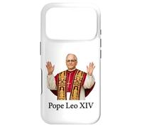 Portrait du Pape LéoXIV, élection papale 2025 Coque pour iPhone 17 Pro