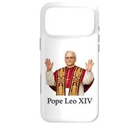 Portrait du Pape LéoXIV, élection papale 2025 Coque pour iPhone 17 Pro Max