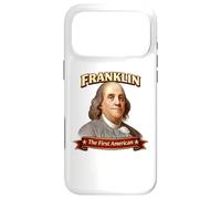 Portrait du père fondateur américain Benjamin Franklin Coque pour iPhone 17 Pro Max