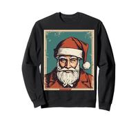 Portrait du Père Noël Pulp Culture Art Sweatshirt