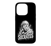 Portrait du Philosophe Grec Ancien Socrate Coque pour iPhone 14 Pro