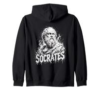 Portrait du Philosophe Grec Ancien Socrate Sweat à Capuche
