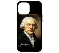 Portrait du président John Adams avec Signature Coque pour iPhone 12 Pro Max
