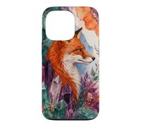 Portrait du Renard Roux, Livre de Contes, Animal Coque pour iPhone 13 Pro