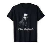 Portrait du romancier Russe Dostojevski T-Shirt