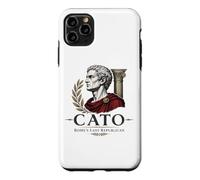 Portrait du sénateur stoïcien de Caton Le Plus Jeune de la Rome Antique Coque pour iPhone 11 Pro Max