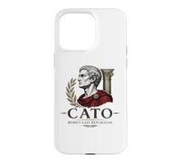 Portrait du sénateur stoïcien de Caton Le Plus Jeune de la Rome Antique Coque pour iPhone 15 Pro Max