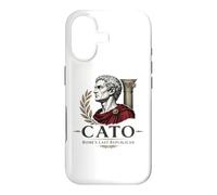 Portrait du sénateur stoïcien de Caton Le Plus Jeune de la Rome Antique Coque pour iPhone 17