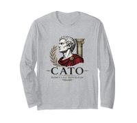 Portrait du sénateur stoïcien de Caton Le Plus Jeune de la Rome Antique Manche Longue