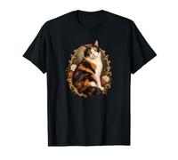 Portrait d'un Chat calicot T-Shirt Graphique avec Valeur
