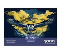 Portrait d'un Osprey 1000 Pièces Puzzle pour Enfants À Partir De 14 Ans, Défi Jouets, Cadeau, Stimulant, Jeu Éduchatif, Qualité Premium 70x50cm/1000pcs