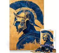 Portrait d'un Spartiate Puzzle de 1000 pièces pour Adultes Puzzle Stimulant la mémoire et la détente Idée Cadeau de Noël (38x26cm)